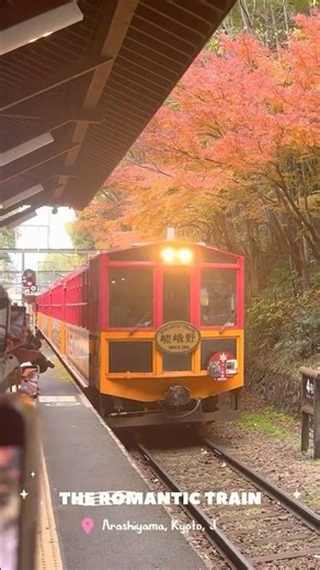Sagano Romantic Train, Kyoto | Autumn in Arashiyama