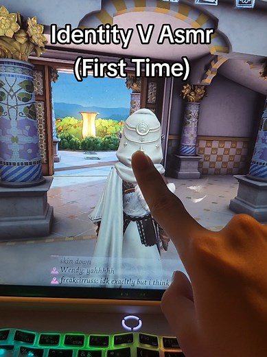 First time doing Identity V Asmr 🌼 🌸 #asmrsounds #identityV #Identity5 #identityvgame #asmrscreentapping