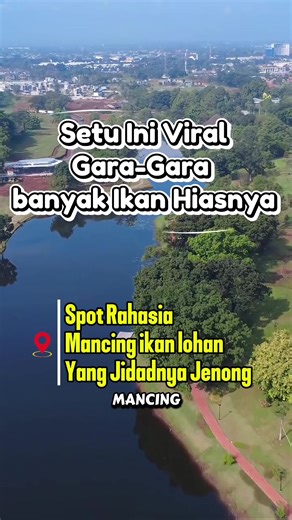 Rekomendasi lagi setu Yang ikanya banyak dan Gratis, gak nyesel nyentak ikan di setu ini #mancing #spotmancing #setuiwul #bogor #parung
