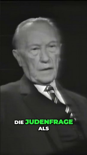 The Jewish Question: A Striving for Justice. Konrad Adenauer, 1965