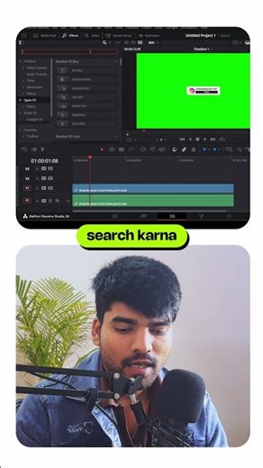 Remove green screen in DaVinci Resolve like a pro | parsonal frame