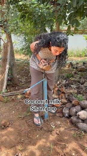 Coconut milk shampoo 🥥🌴🥥