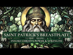 St. Patrick's Breastplate Prayer with Powerful Meditative Music