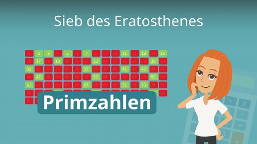 Sieb des Eratosthenes • Schritt für Schritt