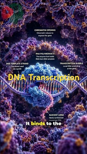 🧬 DNA Transcription: How Your Genes Become Instructions for Life