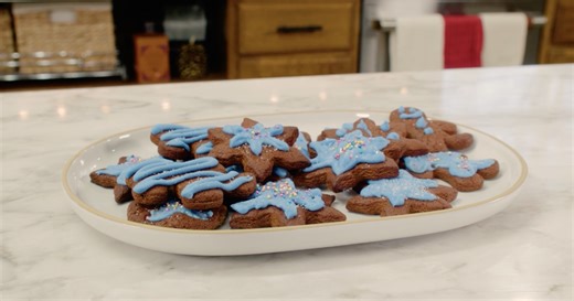 Bake a classic holiday gingerbread cookie with this easy, healthier recipe