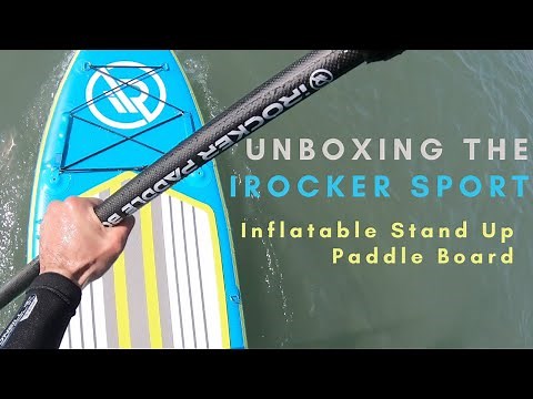 Unboxing the iRocker Sport Inflatable Stand Up Paddleboard