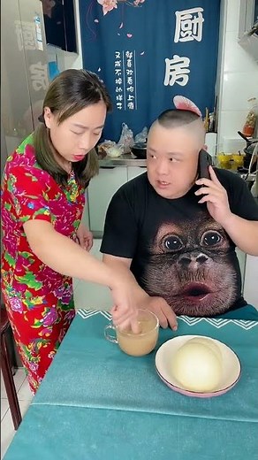 What I wanted was to stir it with a spoon, but my wife misunderstood that #funny #comedy