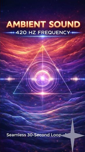 420 Hz Ambient Sound | Deep Atmospheric Drone – Meditation & Cinematic Soundscape (Seamless Loop)