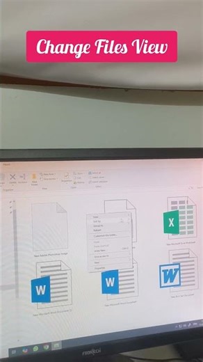 change file view. #mcemv79 #oscit #basiccomputer #summercourse #skillodisha