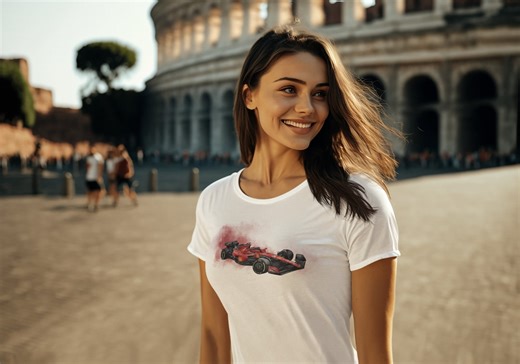 Ferrari Formula One Women's T-shirt - Charles Leclerc - CL3 - F1 Merch - Etsy Australia