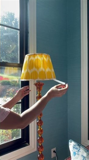 The easiest way to elevate a lampshade is by adding a tassel trim.
