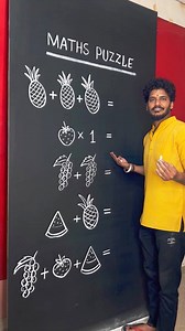 375 reactions · 17 shares | Maths Puzzle  challenge #challenge #puzzle #ChallengeChallenge | Ashish M Pandey | Facebook