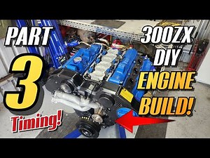 Part 3: Cam Gears, Timing Belt & Water Lines |Nissan 300ZX VG30DETT DIY Engine Build