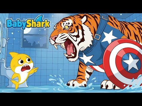 Wild Animals in the Bathroom Song | Bath Time Fun Animals for Kids | Kids Songs