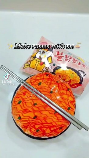 🍜Make Ramen with me Paper Squishy🍜 || Tiktok Cloudyxdiy