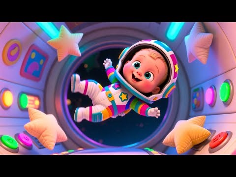 Baby Slides on Rainbow Slide 🌈🛝 | Fun Learning Video for Kids | Colors, Numbers & Playtime