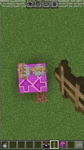 MINECRAFT TICK TOCK HACK.... #minecraft #memes #minecraftshorts #roblox #minecraftbuticanttouchgrass