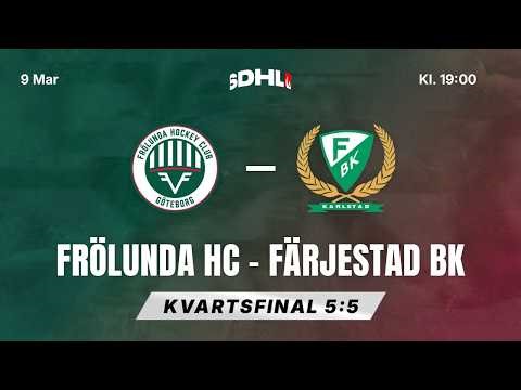 SDHL: Frölunda HC - Färjestad BK | Frölundaborgs Isstadion | Säsong 25/26