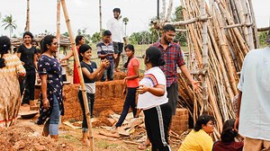 Natural Building Awakening workshop for Students