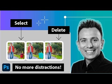 Photoshop Remove Tool Easily Gets Rid of Unwanted Objects | Adobe Photoshop