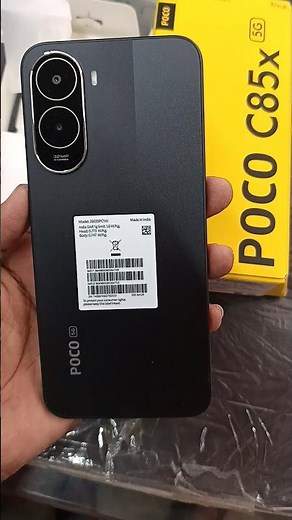 Poco C85X 5G Phone 📲🔥 #poco #redmi #xiaomi #unboxing #smartphone #phone #mobile #unboxing #trending