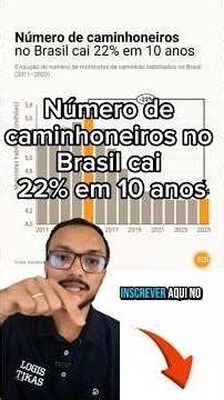 Short 140 - O número de caminhoneiros no Brasil caí 22% em 10 anos