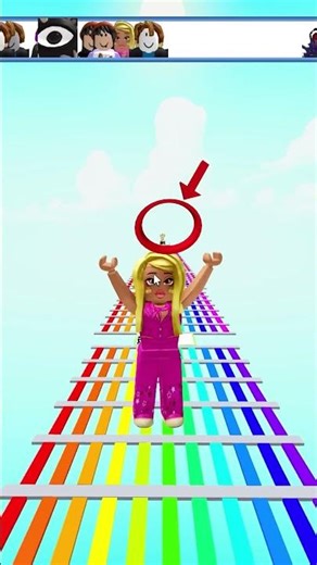 BARBIE RAINBOW BRIDGE SAD STORY PART 2 😭💔 #shorts #roblox #barbie