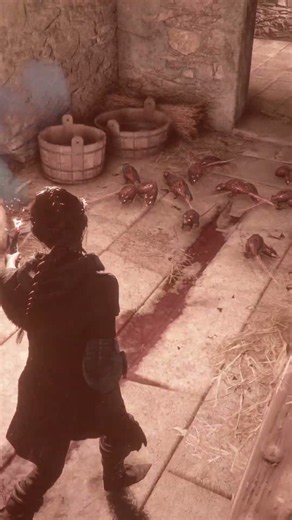 The things I do for crafting supplies… 🤢 | A Plague Tale #shorts