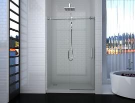 [Hot Item] Transparent Glass Sliding Door of Shower Room