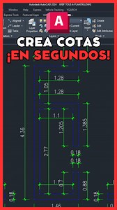 318K views · 3.5K reactions | Te enseño a crear cotas con un solo clic con el plugin YQARCH. #autocad #autocad2d #autocaddrawing #autocadarchitecture #autocaddesigning #autocadtutorial #autocadplan #autocadtraining #yqarch | Arqvis | Facebook