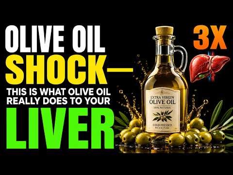 Olive Oil Shock: What Really Happens To Your Liver When You Take It Daily