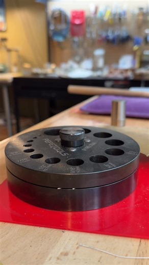 Using my @pepetools_usa disc cutter, I am working on cutting a few discs today. The process is quick and flawless. When you don’t have time for hand cutting and working on many pieces at once, this is the perfect tool. This is my first step in working towards making earrings out of brass and I’ll show you the next step tomorrow. #processvideo #brassjewelry #solderandfuse #handmadejewelry #havefun | Jaja Laughlin