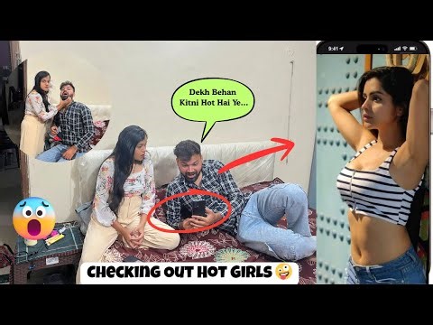 Checking Out Hot Girls Prank On Sister Gone Wrong #prankvideo