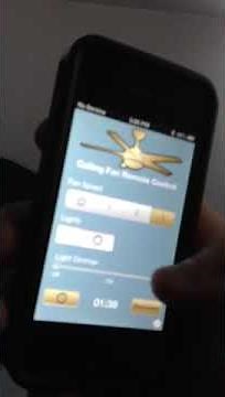Fan Remote App Demo | Bluetooth Ceiling Fan
