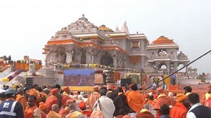 モスク破壊跡地にヒンドゥー教大寺院建立、インド首相が式典参加　対立恐れるイスラム教徒 - BBCニュース