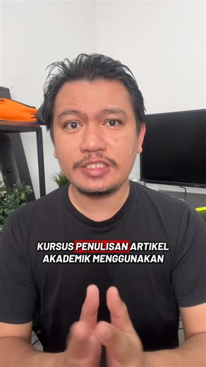 Kursus penulisan artikel akademik dengan bantuan AI. Klik di sini jika berminat - https://akademihasbullah.onpay.my/order/form/journal | Syarah