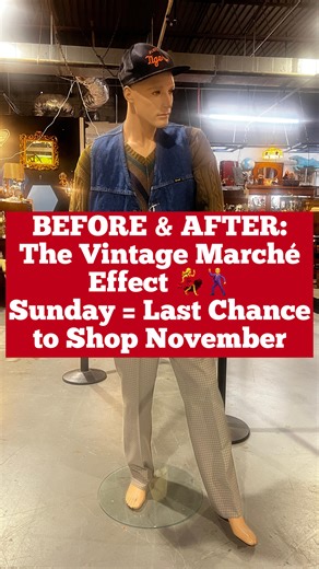 1.3K views · 20 reactions | Our dapper mannequin is proof—vintage...