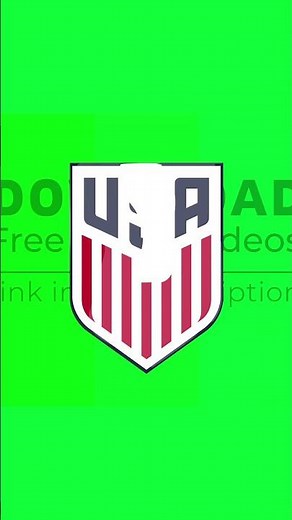 World Cup 26 USA Football team logo - Green Screen - Free Download #soccer #worldcup #usa