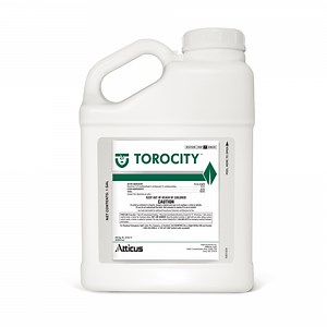 Torocity Turf Herbicide - Mesotrione Concentrate (1 gal) by Atticus (Compare to Tenacity) – Selective Herbicide Weed Killer for Commercial and Residential Lawns – Pre and Post Emergent Control