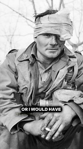 The moment a German soldier threw a grenade at members of the 101st Airborne Division, leaving a solider with 32 holes from the shrapnel #WWII #101stairbornedivision #bandofbrothers #VeteranInterview #militaryhistory | Military History