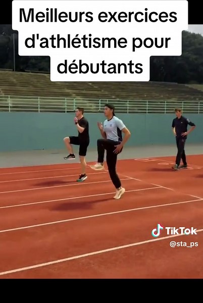Meilleurs exercices d'athlétisme pour débutants