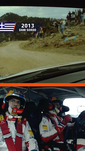 Ride onboard with Dani 🤩 #WRCClassicOnboard | WRC - FIA World Rally Championship