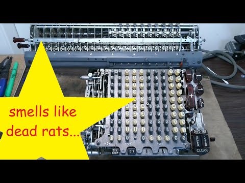 [Monroe MonroMatic CSA-10] mechanical calculator repair notes and basic operation [PART 1]