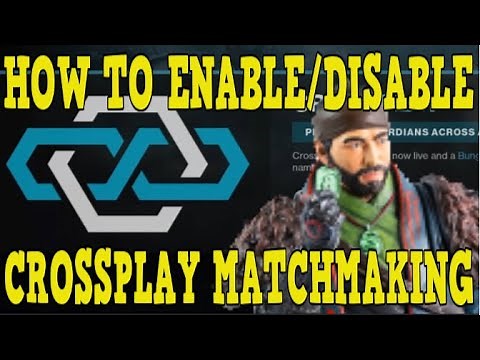 DESTINY 2 | HOW TO ENABLE/DISABLE CROSSPLAY MATCHMAKING! (PS4/PS5 ONLY)
