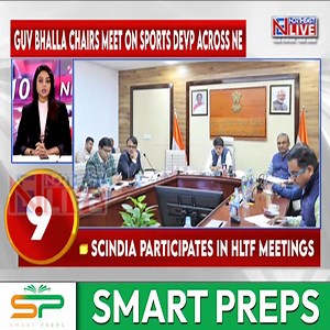 1.3K views | DoNER Minister Jyotiraditya Scindia Holds High-Level Task Force Meetings to Accelerate NE Region Growth DoNER Minister Jyotiraditya Scindia, participated in two High-Level Task Force meetings, as part of the Government’s strategy to drive coordinated, participatory and impactful development across the North Eastern Region. #JyotiradityaScindia #Northeast #northeastlive | Northeast Live | Facebook