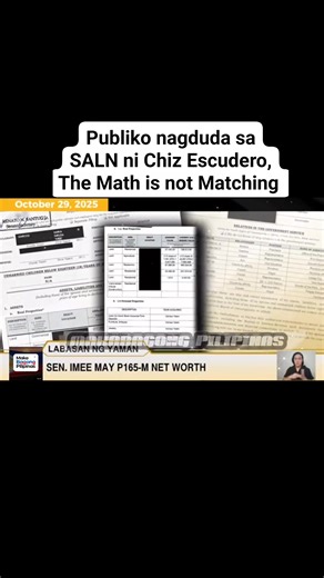 44K views · 601 reactions | All out na ang SALN ng mga senador. Pero...