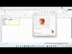 Excel Tips #8 How to display an image when an Excel user hovers over a cell