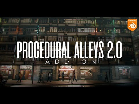 Procedural Alleys 2.0 - Add-on