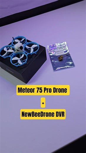 Meteor 75 Pro FPV Drone + NewBeeDrone DVR | Betafpv #drone #fpv #betafpv